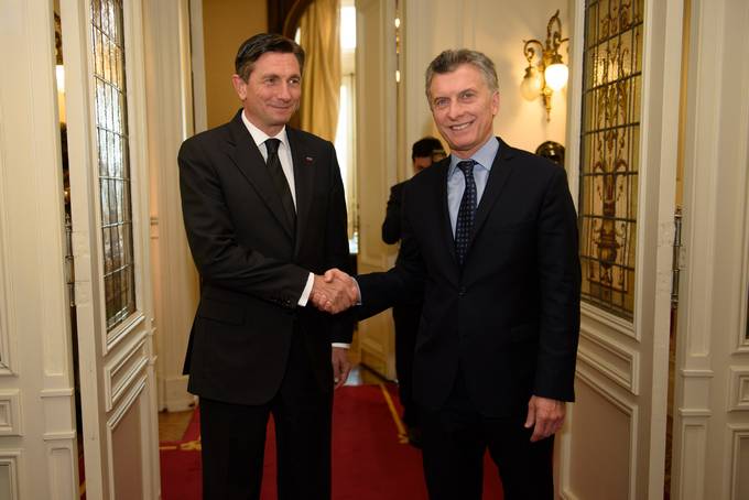 President Pahor on the first official Slovenian visit to Argentina